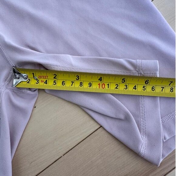 Super soft TnAction Butter fabric biker shorts in a light pink - Picture 7 of 8